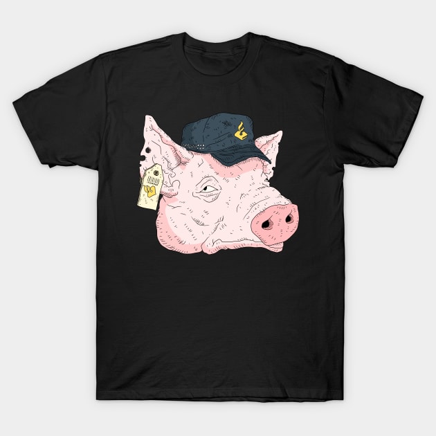 politie! dutch police pig. T-Shirt by JJadx